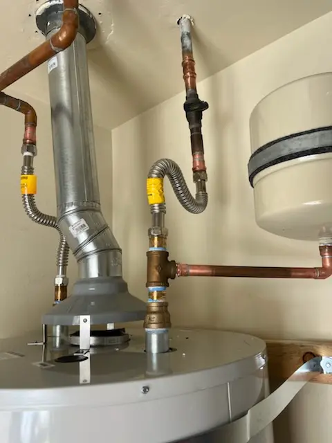 Water heater installation and plumbing repair in Menominee